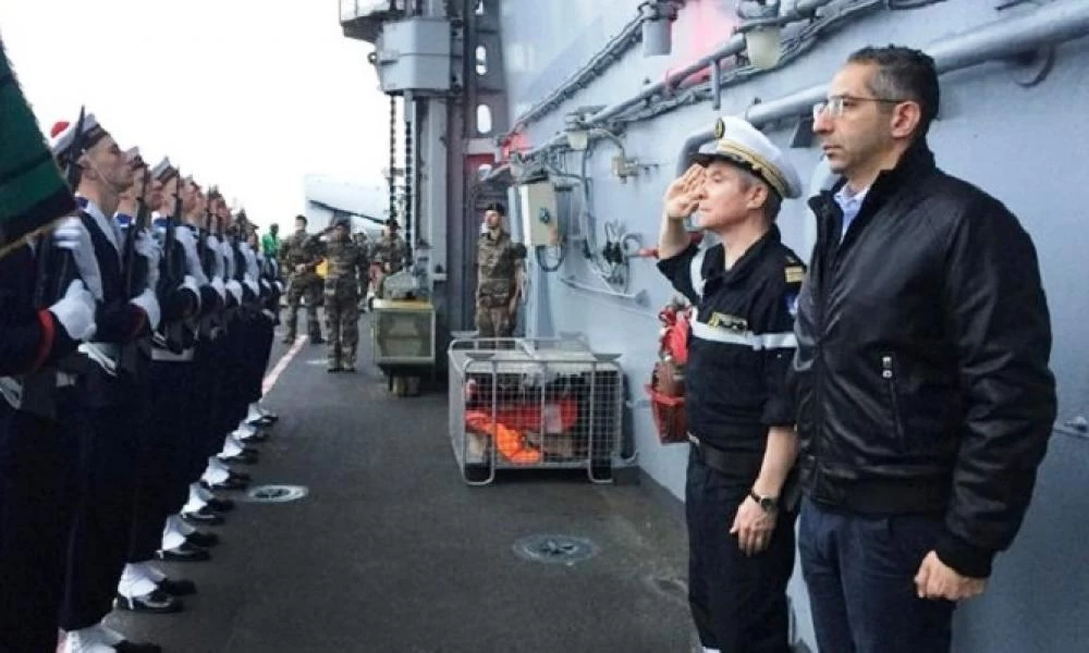 Κύπρος: Στο λιμάνι Λεμεσού το αεροπλανοφόρο “Charles De Gaulle”